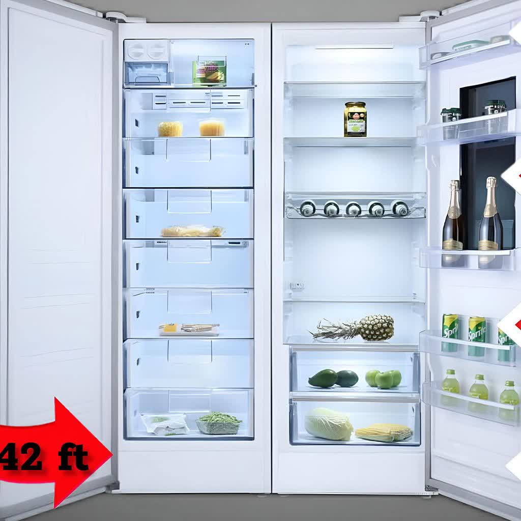 یخچال دو قلو پارس خرم door in door